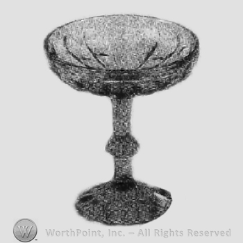 Glass pattern: Old Sandwich; comport.