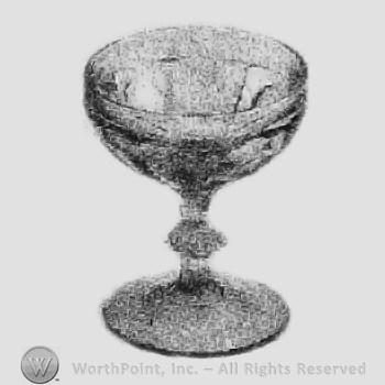 Glass pattern: Old Sandwich; comport.
