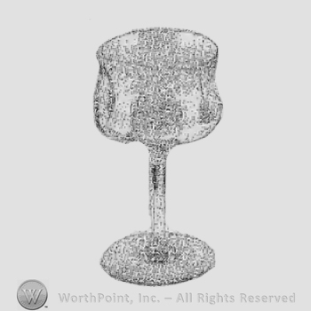 Glass pattern: Gayoso; goblet.