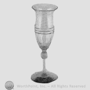 Glass pattern: Fairacre; vase.