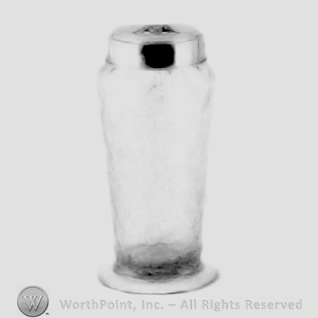 Glass pattern: Optic Tooth; lamp.