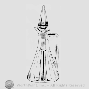 Glass pattern: Coarse Rib; stopper.