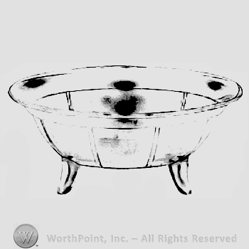 Glass pattern: Tudor; bowl.