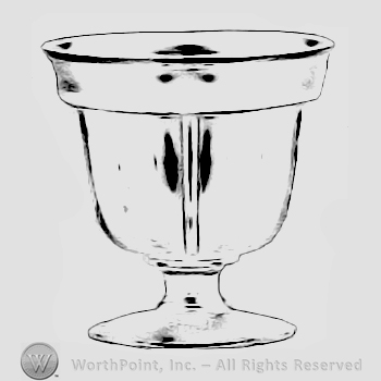 Glass pattern: Tudor; oyster cocktail.