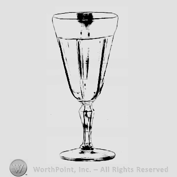 Glass pattern: Tudor; wine.
