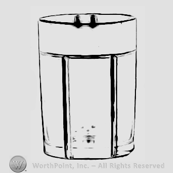 Glass pattern: Tudor; tumbler.