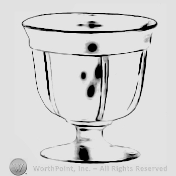 Glass pattern: Tudor; grape fruit centre.