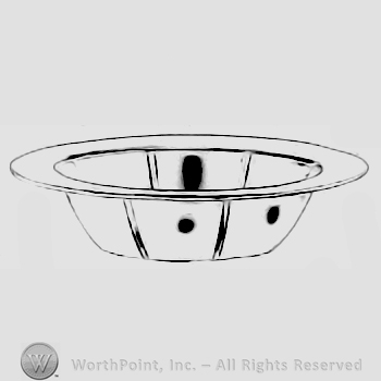 Glass pattern: Tudor; bowl.