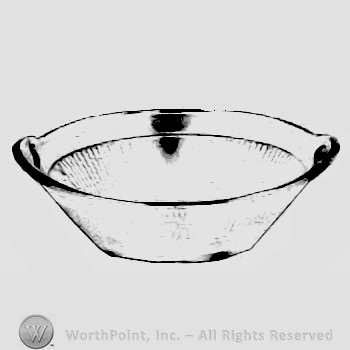Glass pattern: Pleat & Panel; chow chow.