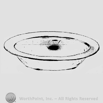 Glass pattern: Yeoman; vegetable dish.