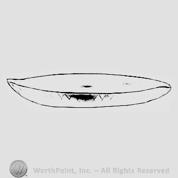 Glass pattern: Yeoman; tray.