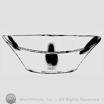 Glass pattern: Yeoman; fruit bowl.