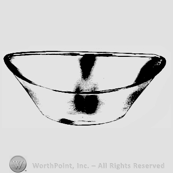 Glass pattern: Yeoman; bowl.