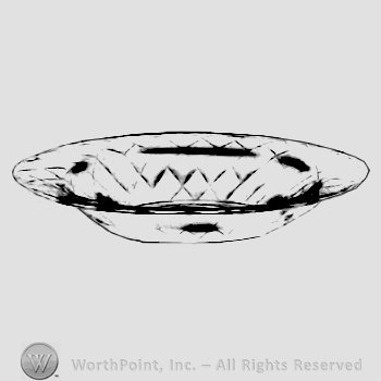Glass pattern: Yeoman; soup plate.