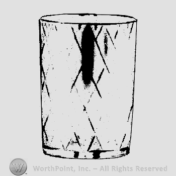 Glass pattern: Yeoman; tumbler.