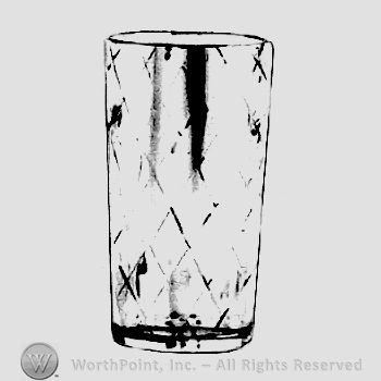 Glass pattern: Yeoman; tumbler.