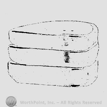 Glass pattern: Yeoman; ash tray.