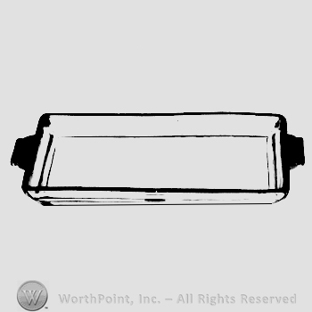 Glass pattern: Yeoman; relish tray.