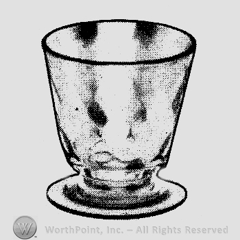 Glass pattern: Yeoman; fruit cocktail.