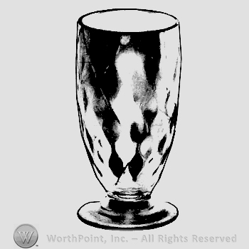 Glass pattern: Yeoman; footed soda.