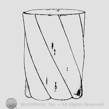 Glass pattern: Twist; tumbler.