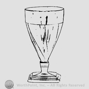 Glass pattern: Twist; goblet.