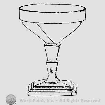 Glass pattern: Twist; saucer champagne.