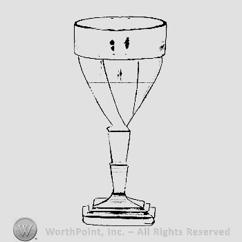 Glass pattern: Twist; wine.