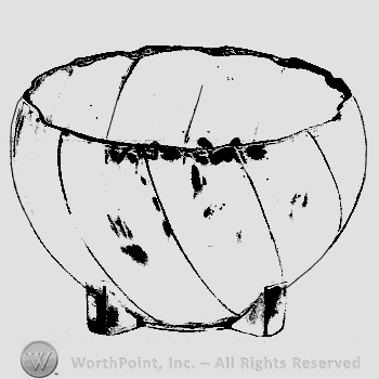Glass pattern: Twist; bowl.