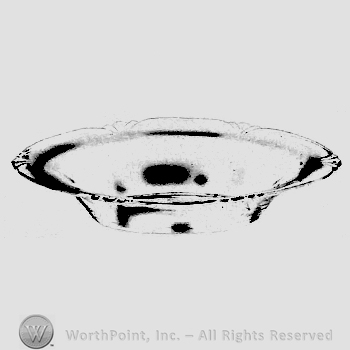 Glass pattern: Empress; vegetable dish.