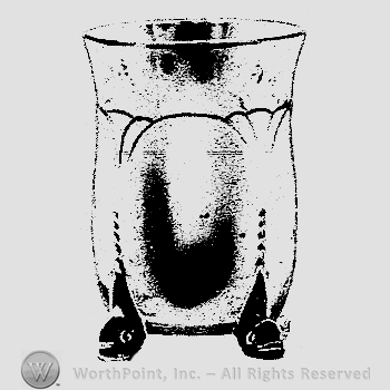 Glass pattern: Empress; tumbler.