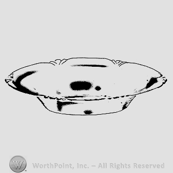 Glass pattern: Empress; vegetable dish.