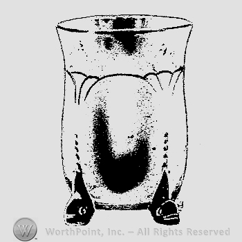 Glass pattern: Empress; tumbler.