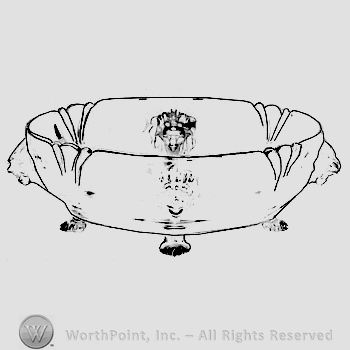 Glass pattern: Empress; bowl.