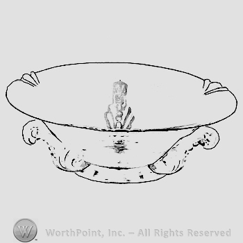 Glass pattern: Empress; bowl.