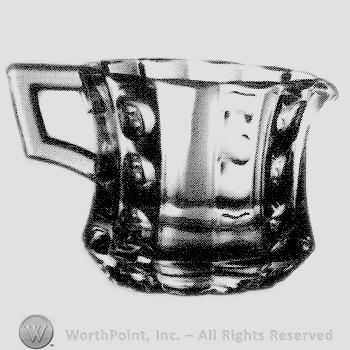 Glass pattern: Old Sandwich; cream.