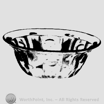 Glass pattern: Old Sandwich; finger bowl.