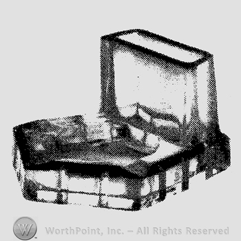 Glass pattern: Victorian; cigarette holder.