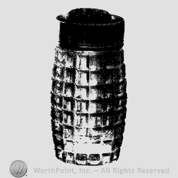 Glass pattern: Victorian; salt or pepper.