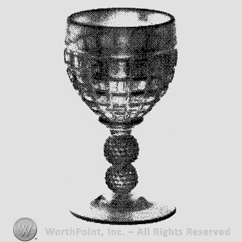 Glass pattern: Victorian; cocktail.