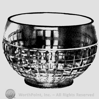 Glass pattern: Victorian; bowl.