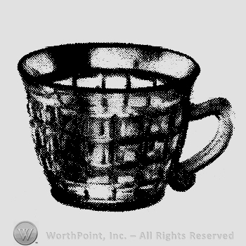 Glass pattern: Victorian; custard.
