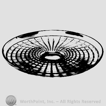 Glass pattern: Victorian; plate.