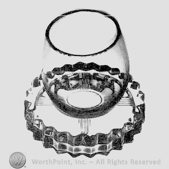 Glass pattern: Ridgeleigh; glass.