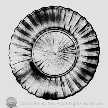 Glass pattern: Ridgeleigh; plate.