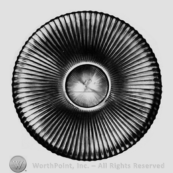 Glass pattern: Ridgeleigh; plate.