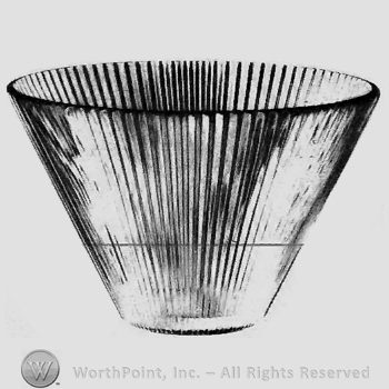 Glass pattern: Ridgeleigh; bowl.