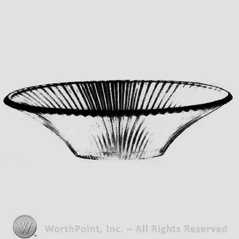 Glass pattern: Ridgeleigh; bowl.