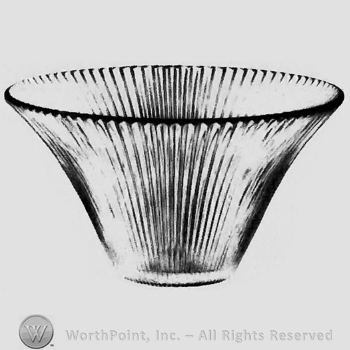 Glass pattern: Ridgeleigh; bowl.