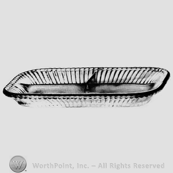 Glass pattern: Ridgeleigh; tray.